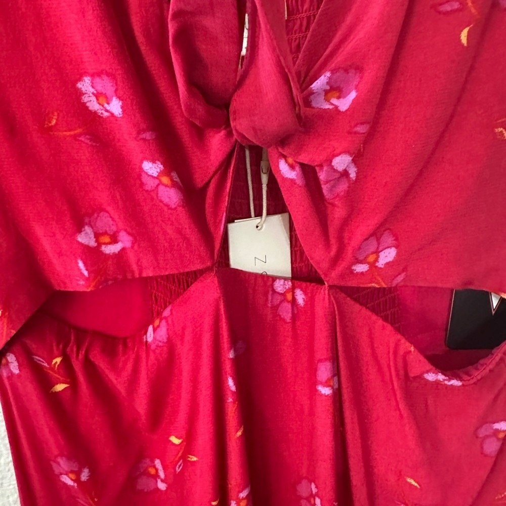 Z Supply Vibrant Red Maxi Dress - Picture 9 of 9